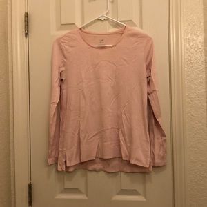J jill long sleeved shirt pink